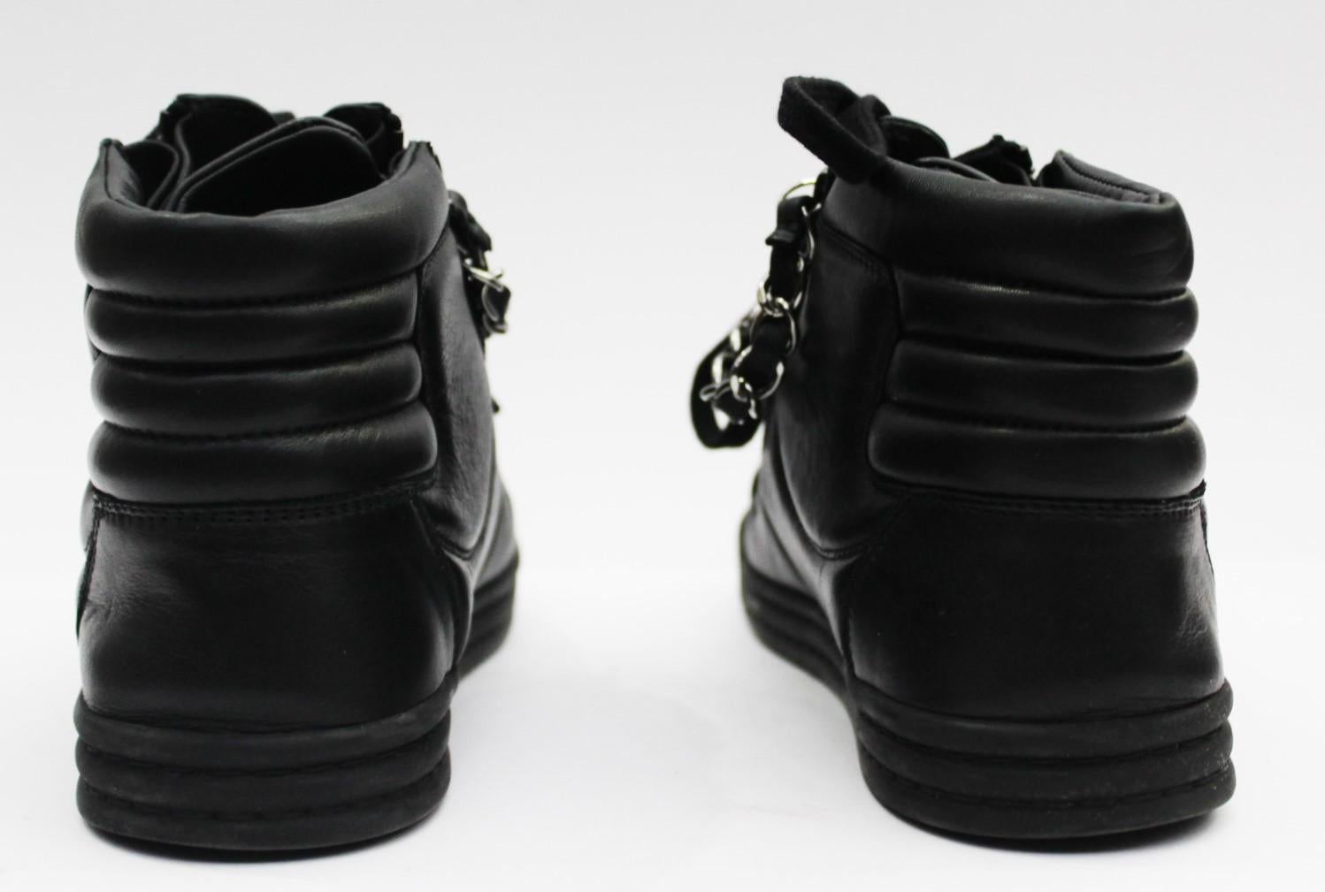 chanel chain sneakers
