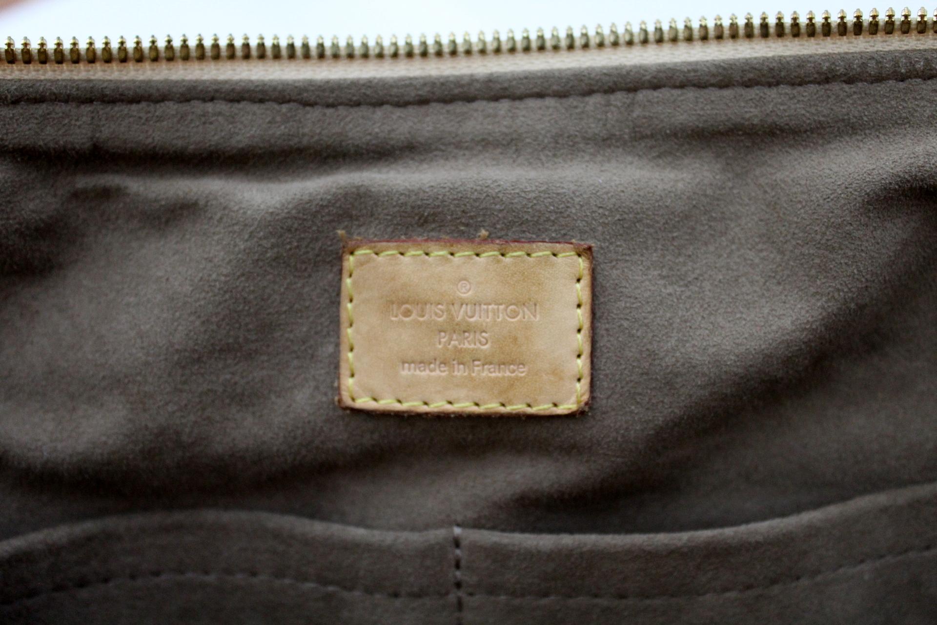 2009s Louis Vuitton Black Monogram Multicolore Courtney GM Bag 1