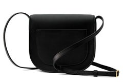 Cèline Small Trotteur Black Leather Crossbody Bag