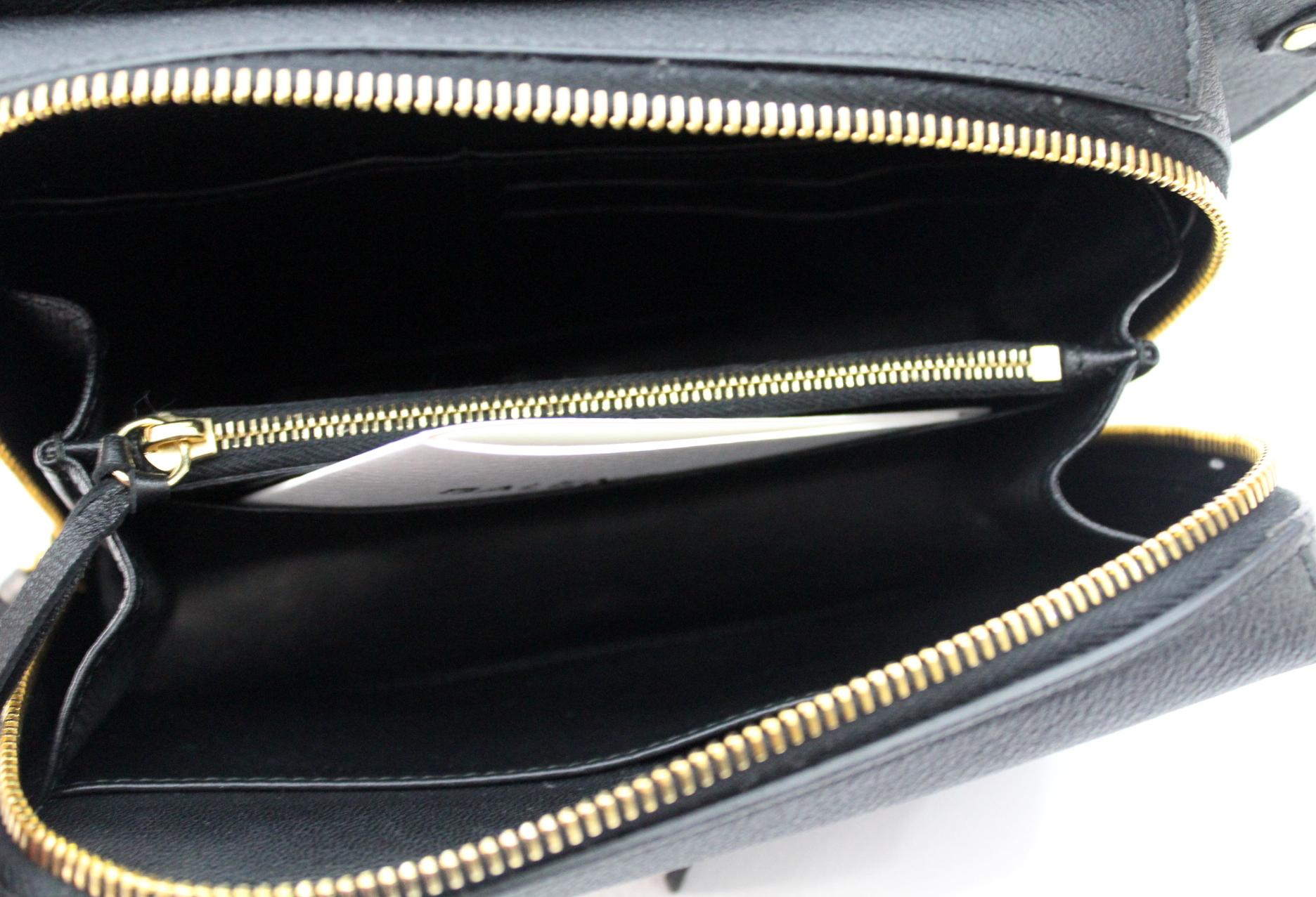 Balenciaga Black Leather Belt Bag  3