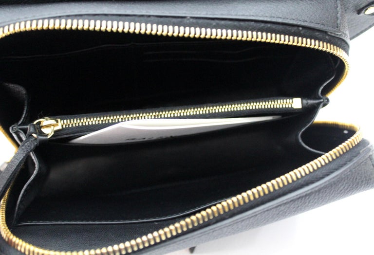 Balenciaga Black Leather Belt Bag at 1stDibs