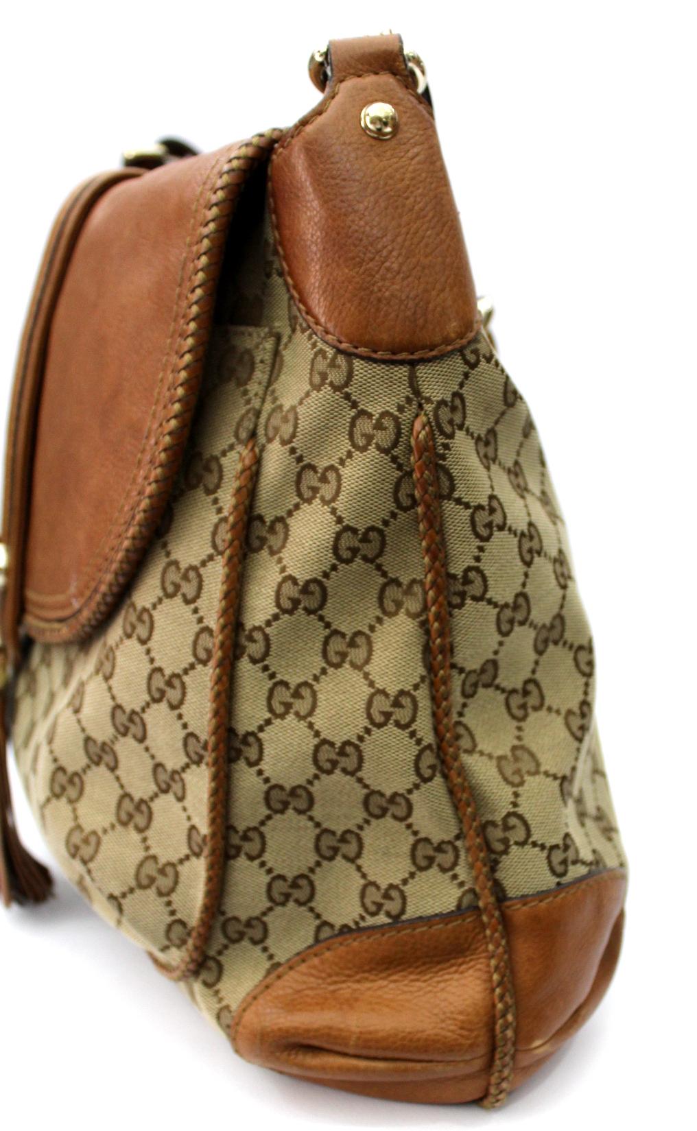 Brown Gucci Marrakech Shoulder Bag
