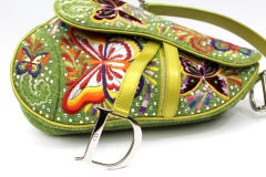 Dior Saddle Vintage Bag Limited Edition Butterfly