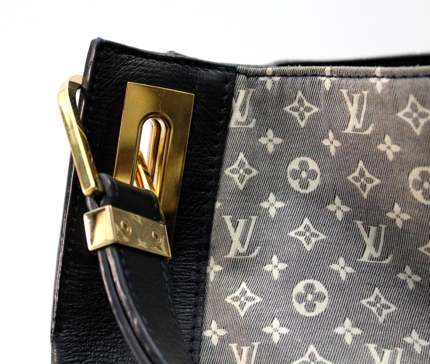 2012 Louis Vuitton Blu Mini Lin Bag In Excellent Condition In Torre Del Greco, IT