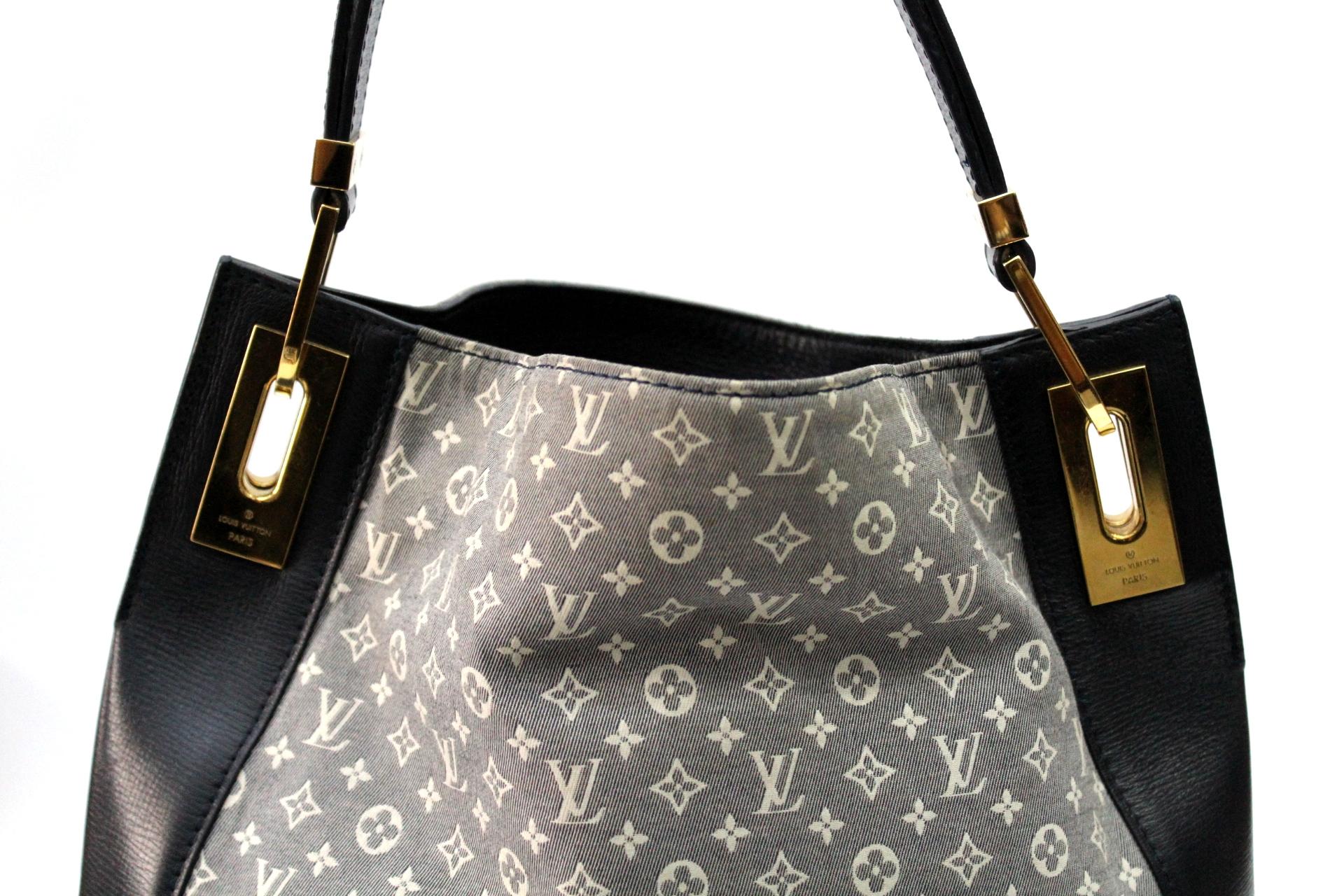 Women's 2012 Louis Vuitton Blu Mini Lin Bag