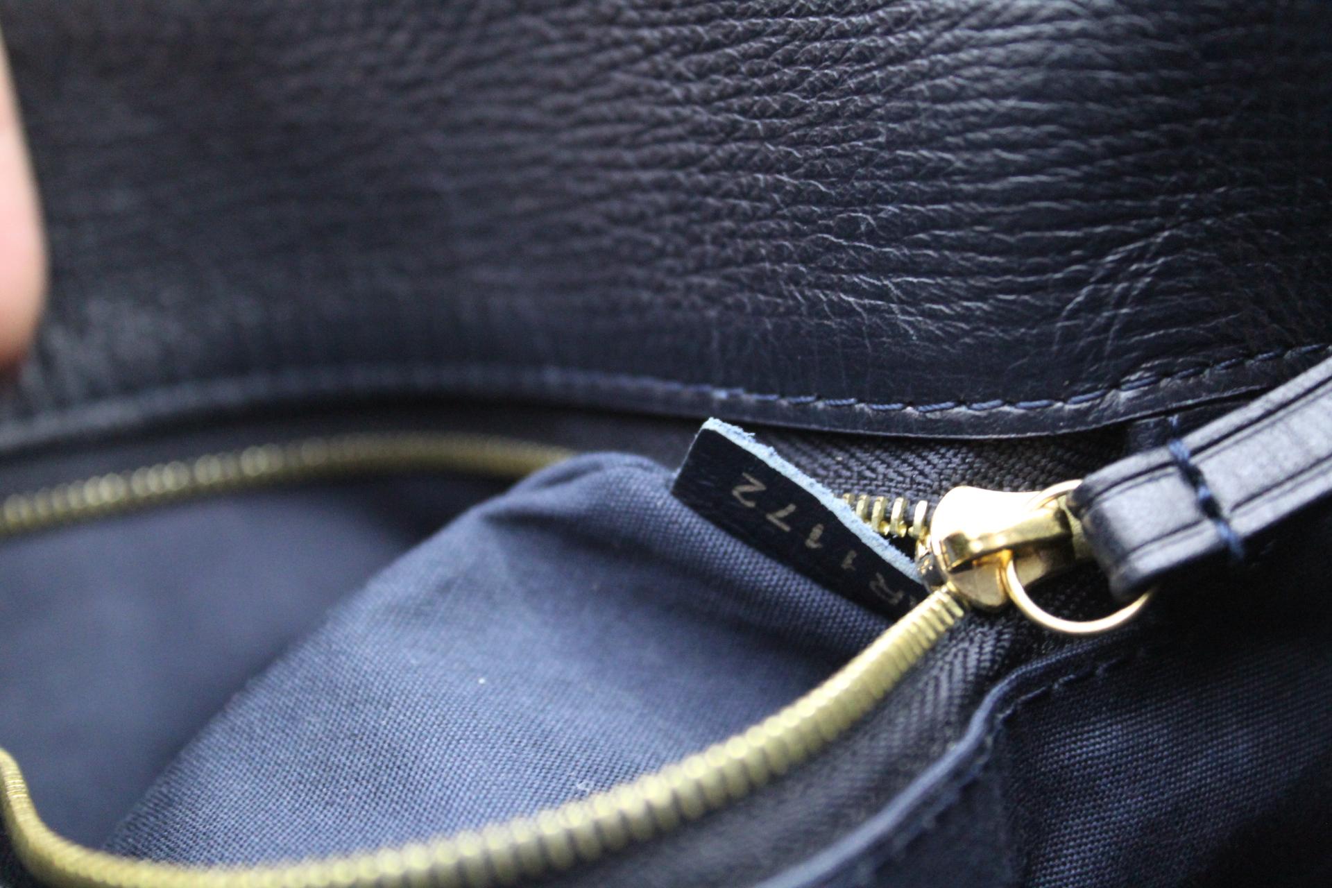 2012 Louis Vuitton Blu Mini Lin Bag 2