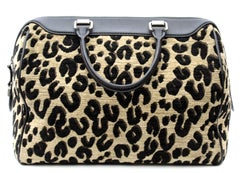 2012 Louis Vuitton Leopard Speedy Limited Edition Bag