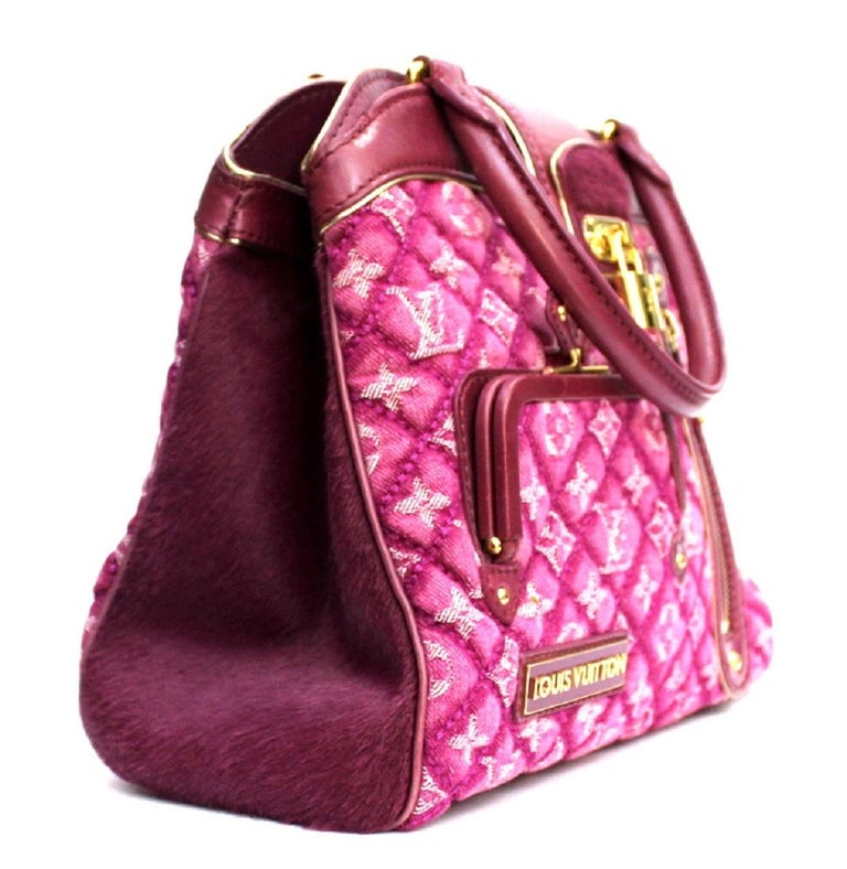 Louis Vuitton, Bags, Louis Vuitton Pink Denim Linda