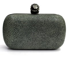 Alexander McQueen Leather Clutch Bag
