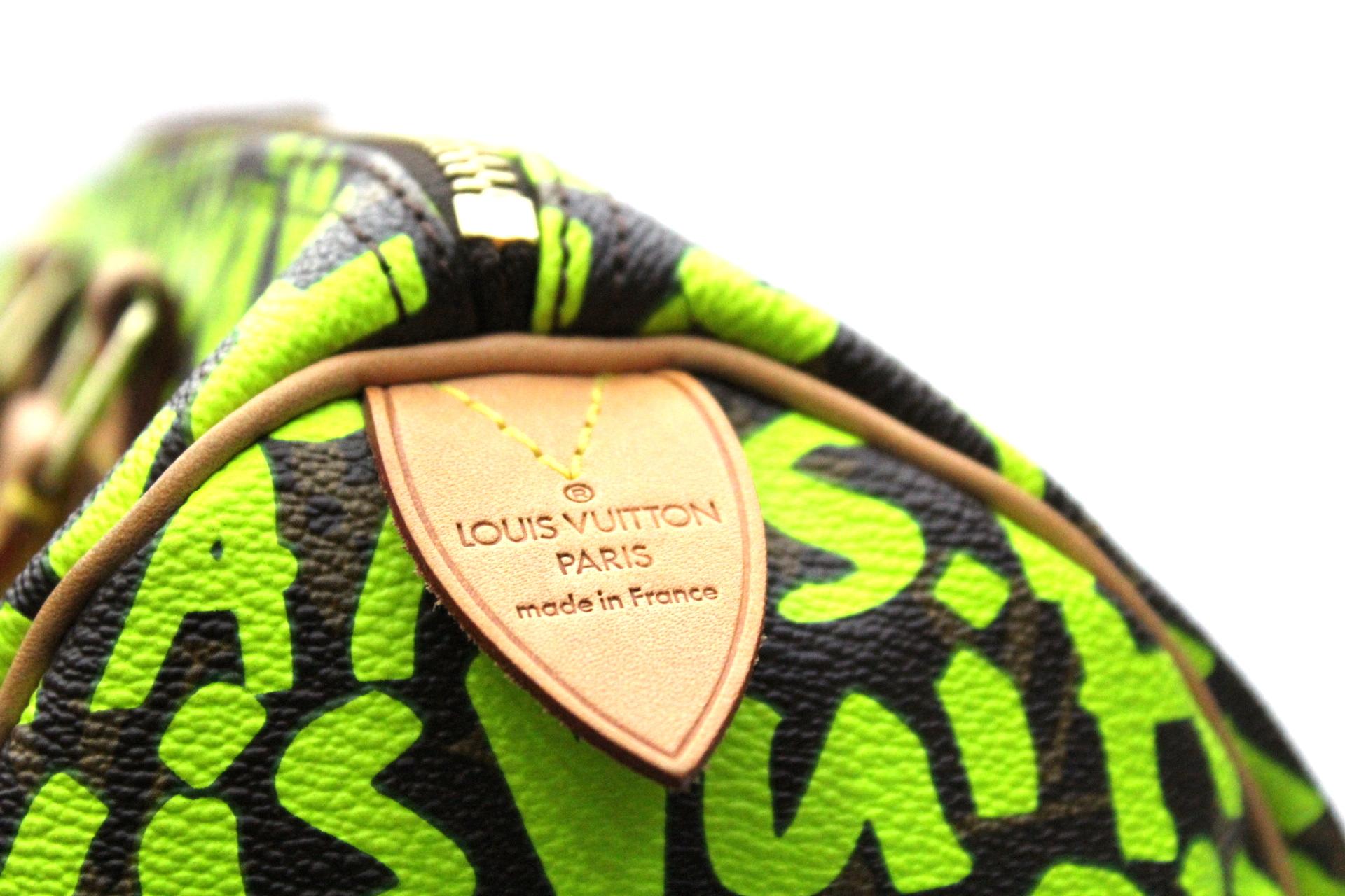 2008 Louis Vuitton Graffiti Stephen Sprouse Speedy 30 Bag In Excellent Condition In Torre Del Greco, IT