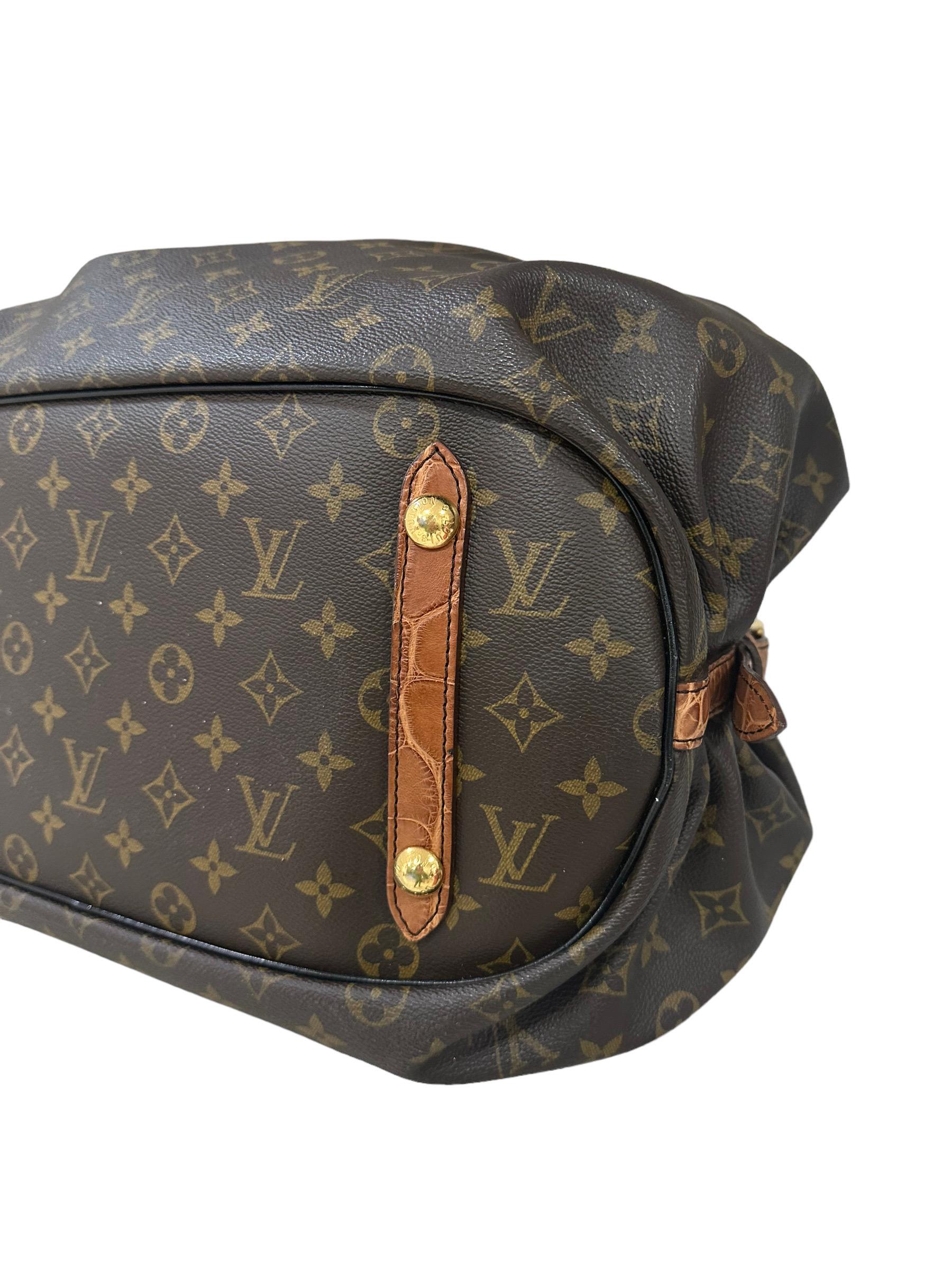 2009 Louis Vuitton Surya Monogram Hobo Bag Leather Limited Edition  8