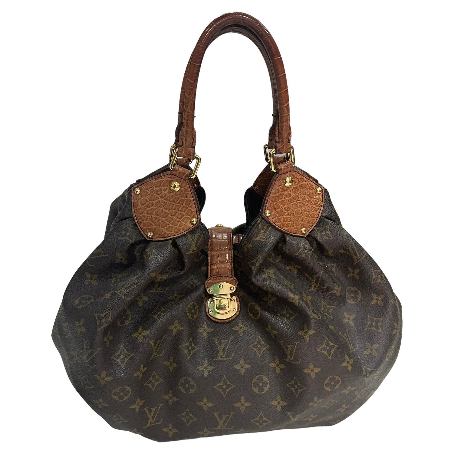 Louis Vuitton Scala Pouch Bag Mahina Leather Mini For Sale at 1stDibs
