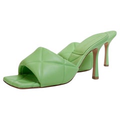 Sandalo Bottega Veneta Padded Verde