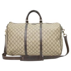Gucci Borsone 45 Bandouliere GG Supreme Marrone