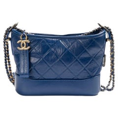 Chanel Gabrielle Mini Quilted Blue