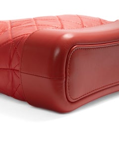 Chanel Gabrielle Mini Quilted Red