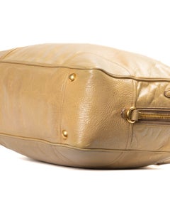 Prada Horizontal Medium Beige Tote