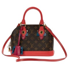 Louis Vuitton Alma BB Totem Flamingo Monogram Red