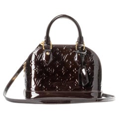 Louis Vuitton Alma BB in Amaranth Patent Leather