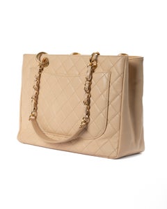 Chanel GST Medium Caviar Beige