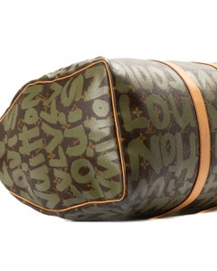 Louis Vuitton Keepall 50 Graffiti Green Monogram\ Stephan Sprous