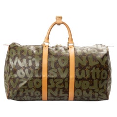 Louis Vuitton Keepall 50 Graffiti Green Monogram\ Stephan Sprous