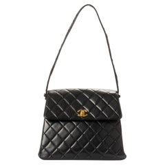 Chanel Trapeze Flap Timeless Vintage Black