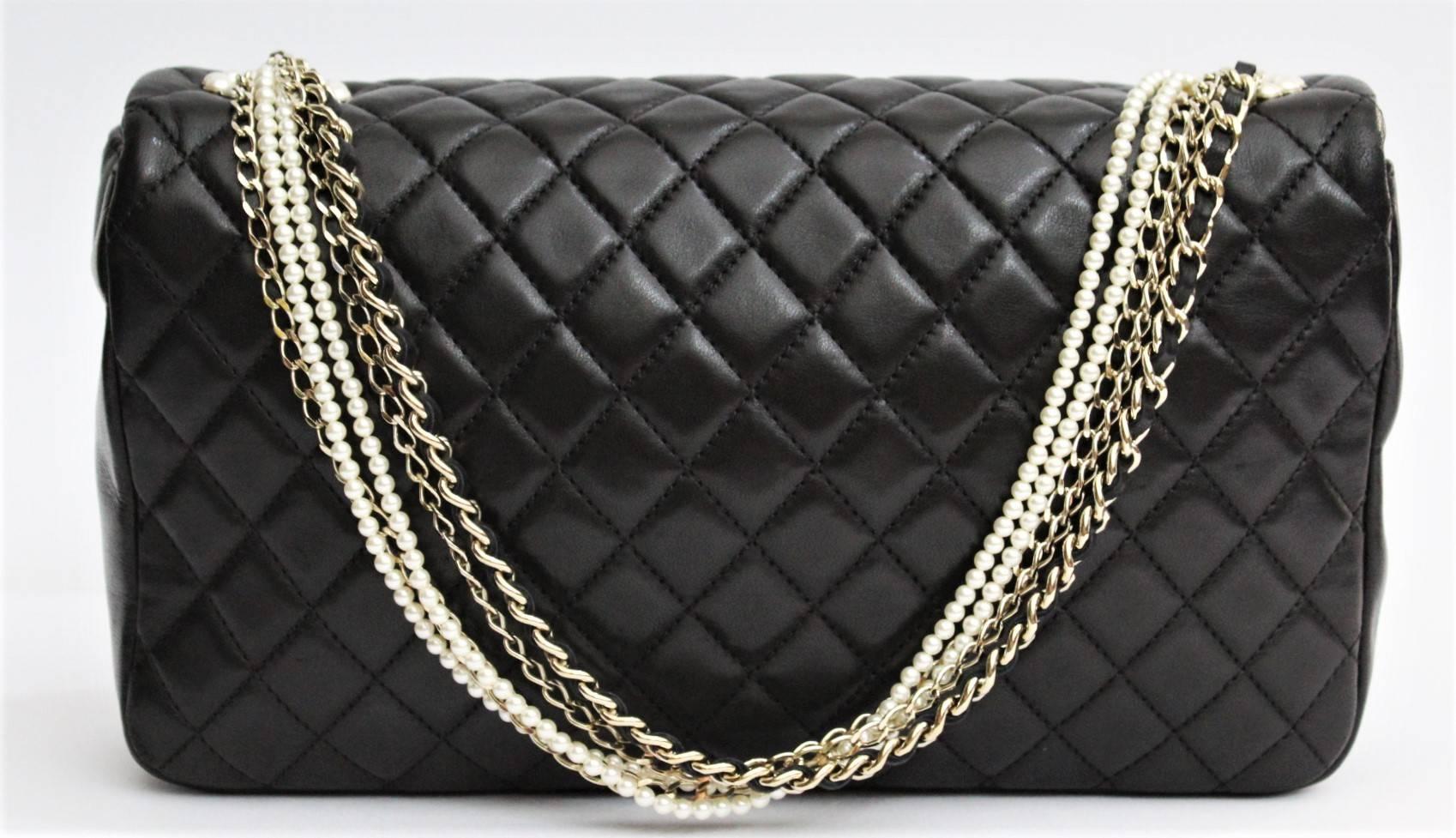 Black Chanel  Westminster Flap Bag Cruise 2014