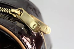 LOUIS VUITTON Amarante Monogram Vernis Summit Drive Bag