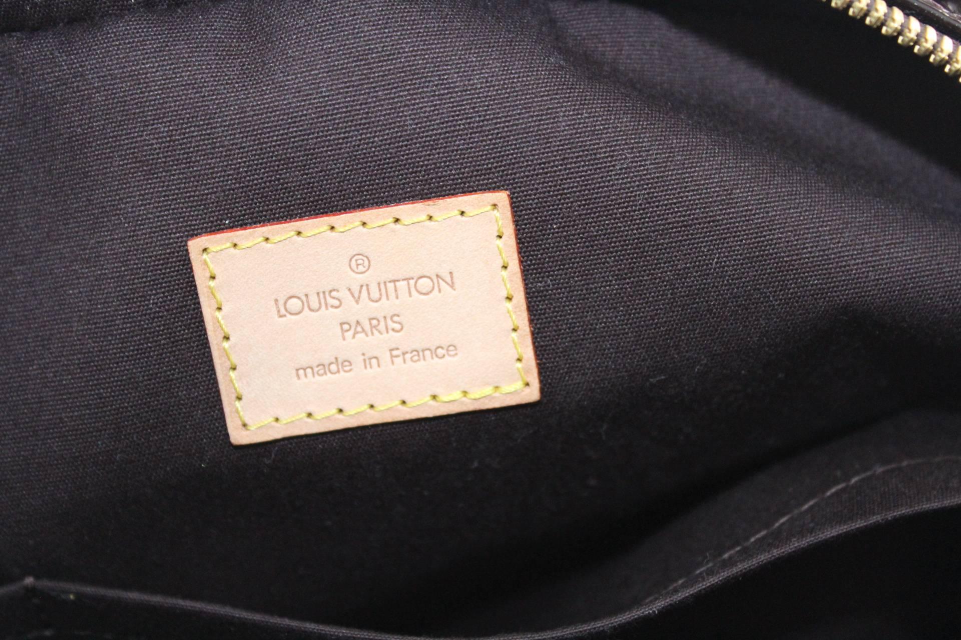LOUIS VUITTON Amarante Monogram Vernis Summit Drive Bag 1
