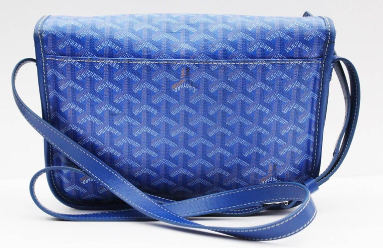 Goyard Belvedere Royal Blue Messenger Bag at 1stDibs