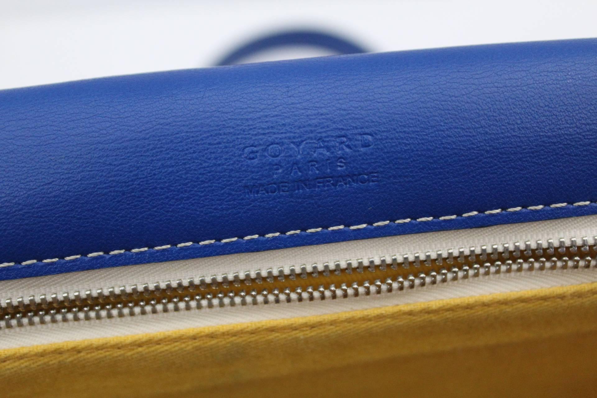  Goyard Belvedere Royal Blue Messenger Bag Unisexe 