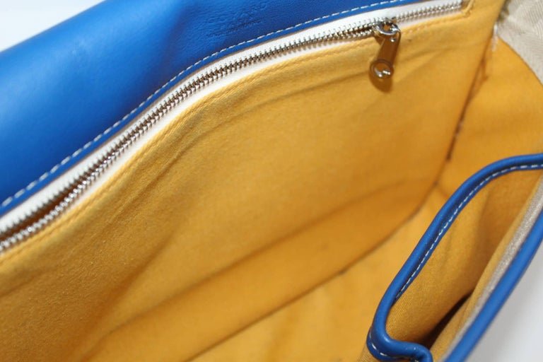 Goyard Belvedere Royal Blue Messenger Bag at 1stDibs