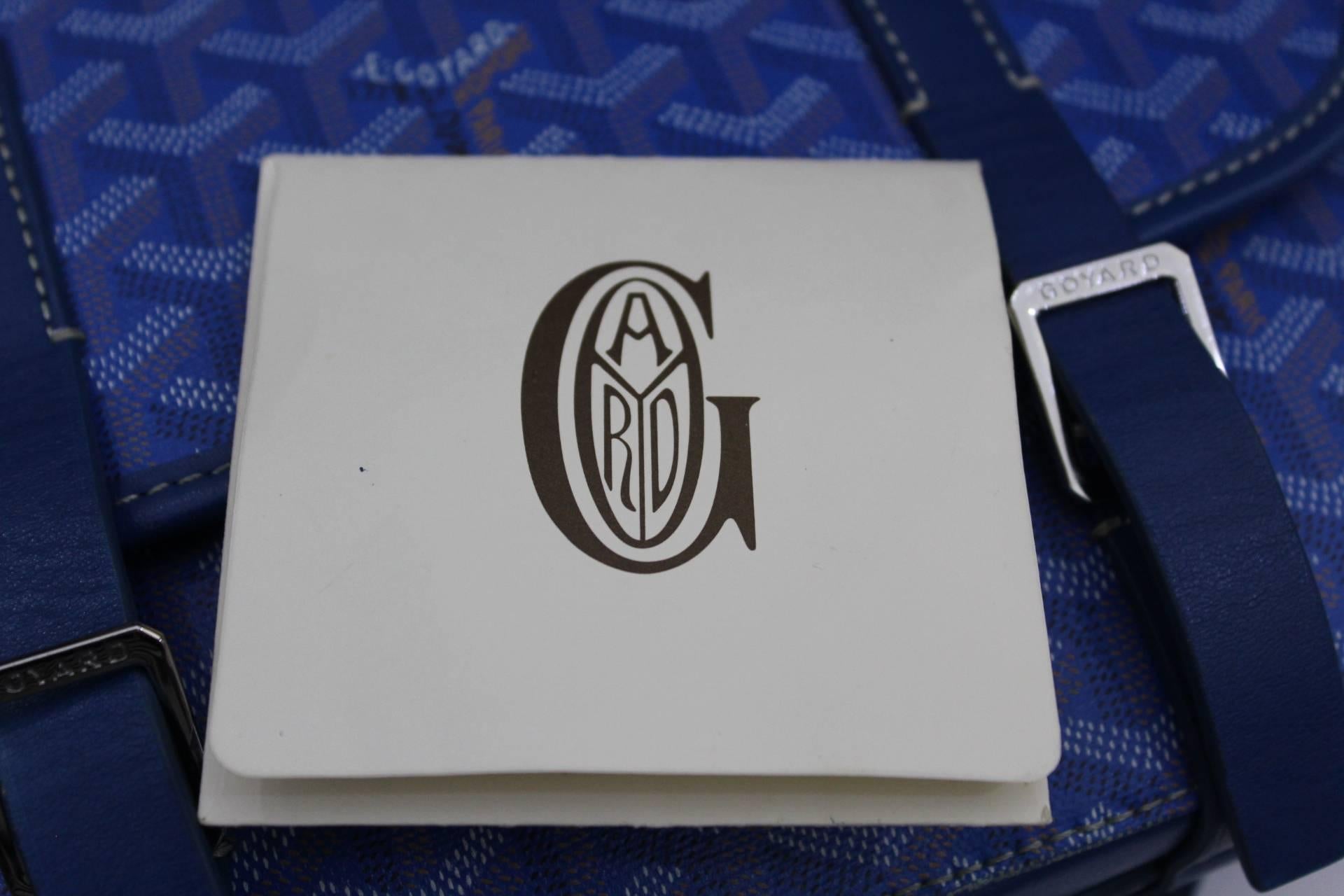 Goyard Belvedere Royal Blue Sac de messager 2