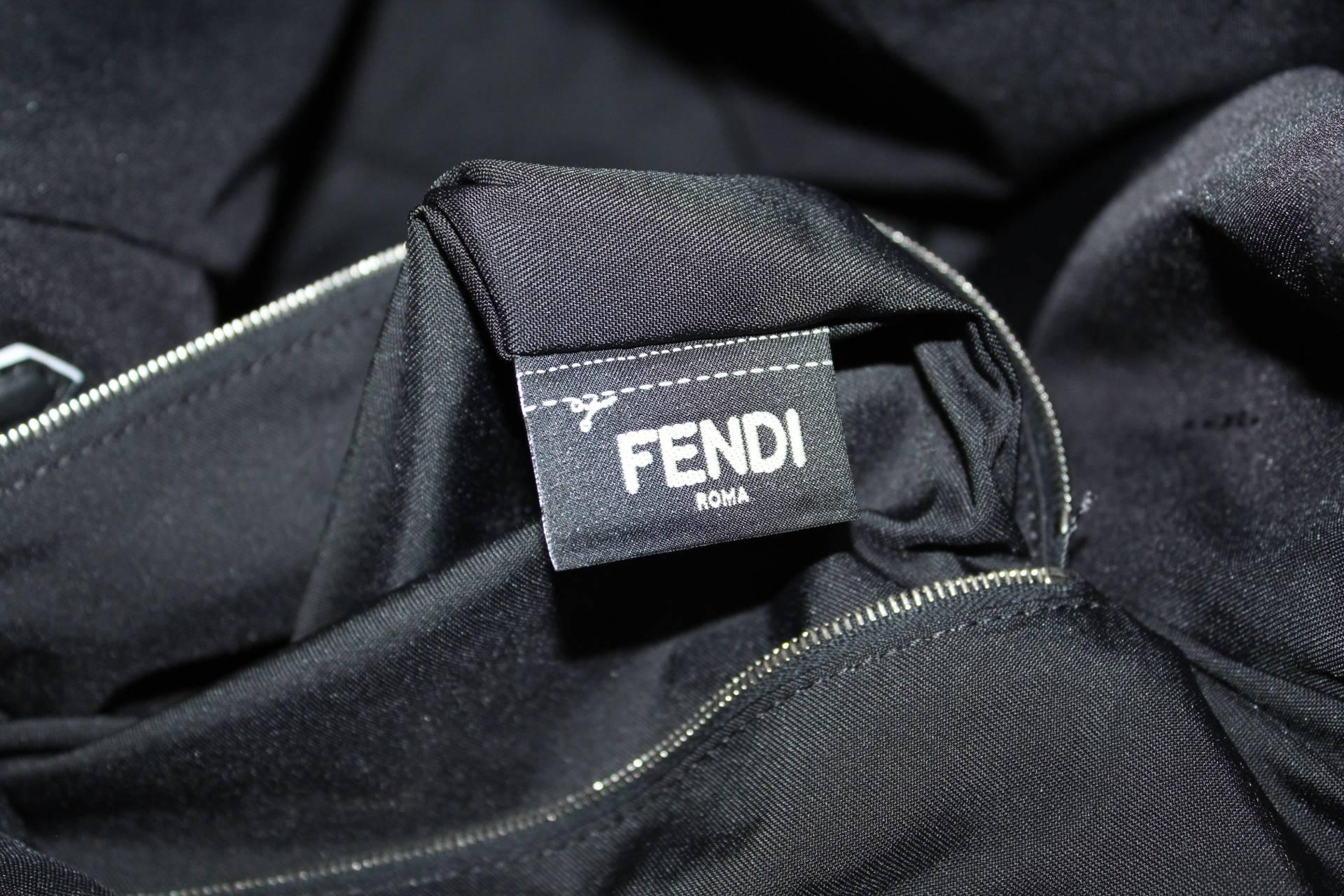 Black Fendi Karl Lagerfeld Karlito Bag