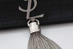 Yves Saint Laurent Kate Small Crocodile Print Leather