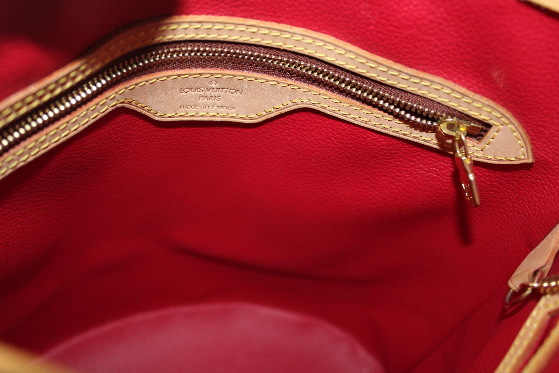 lv cherry bucket bag