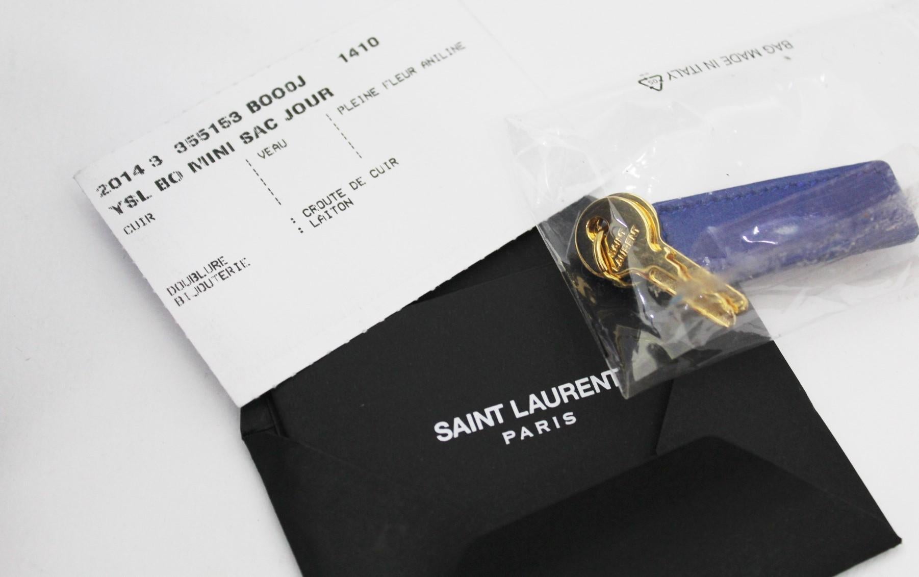 Women's Yves Saint Laurent Sac De Jour Small Smooth Leather