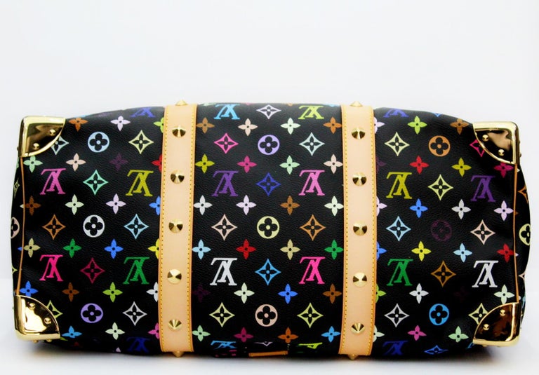 Louis Vuitton Multicolor Leather Fornasetti Keepall