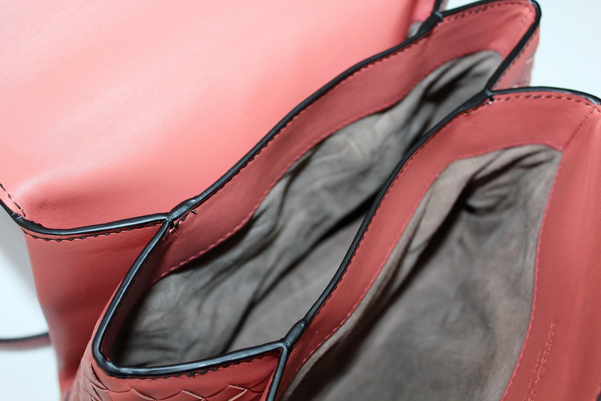 Bottega Veneta Terracotta Calf Leather Bag 1