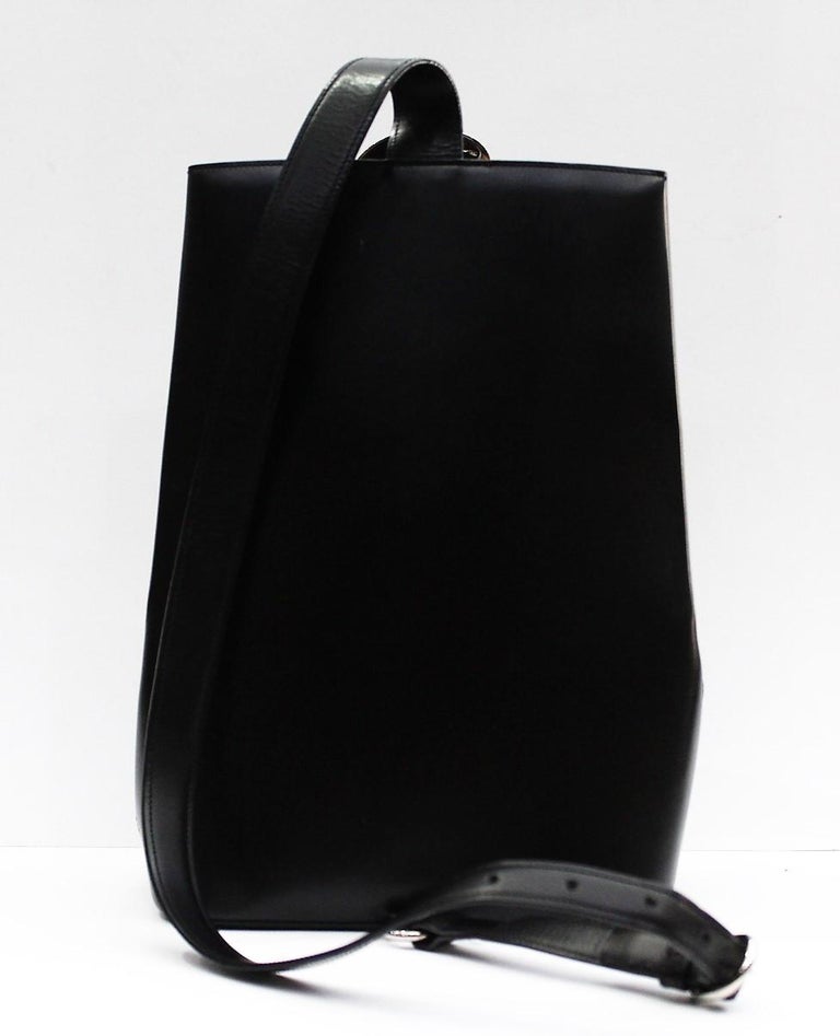 CARTIER Black Leather Panthere Sidepack Bag at 1stDibs | cartier ...