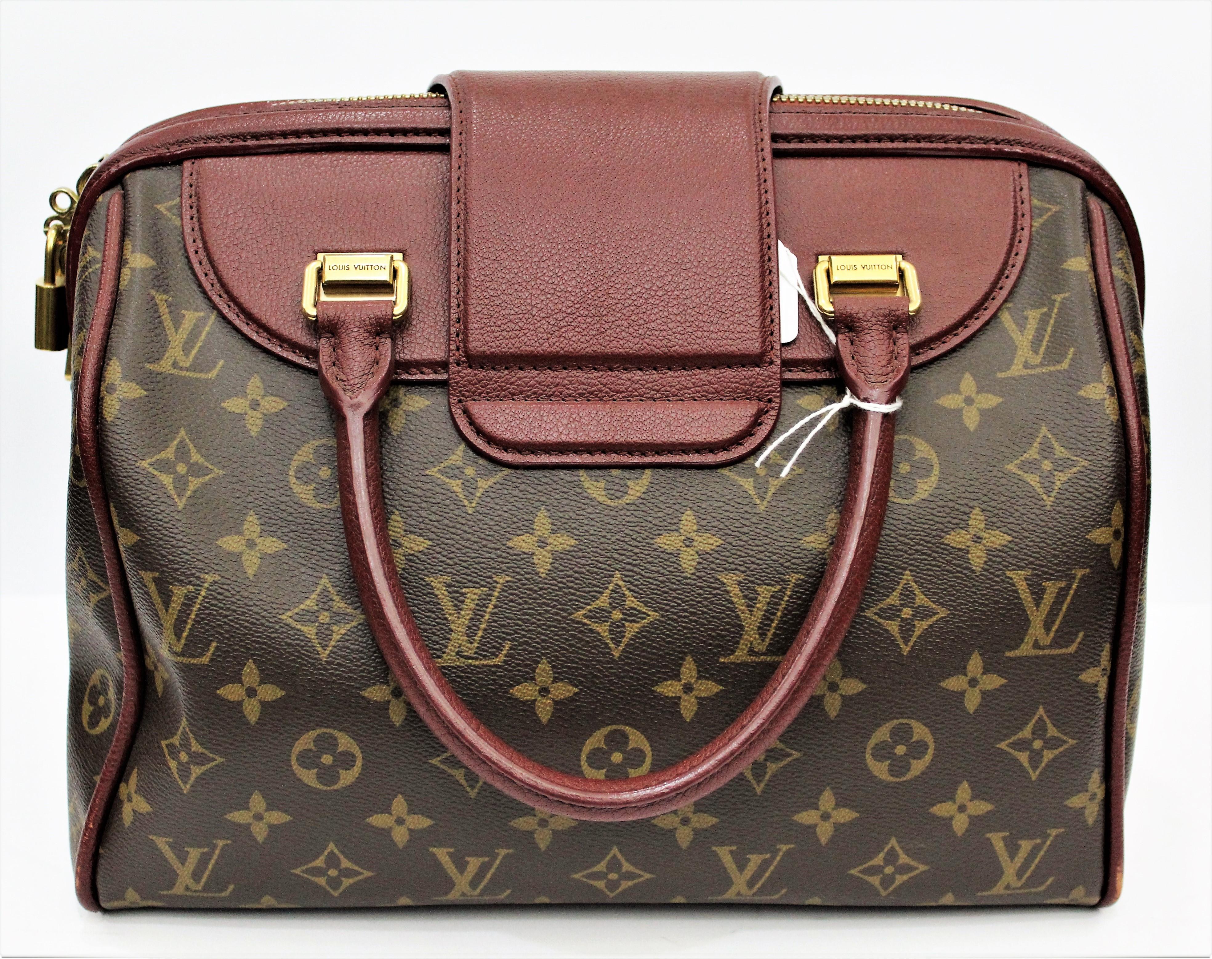 Women's LOUIS VUITTON Limited Edition Bordeaux Golden Arrow Speedy Bag