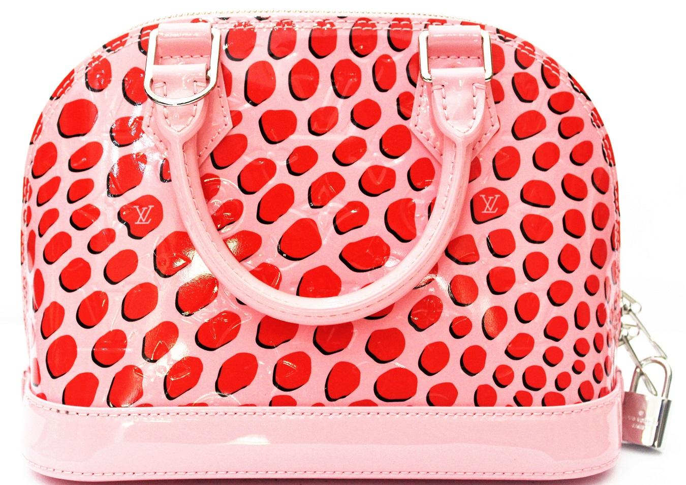 Louis Vuitton Alma BB Vernis Dschungel Dots Handtasche im Zustand „Hervorragend“ in Torre Del Greco, IT