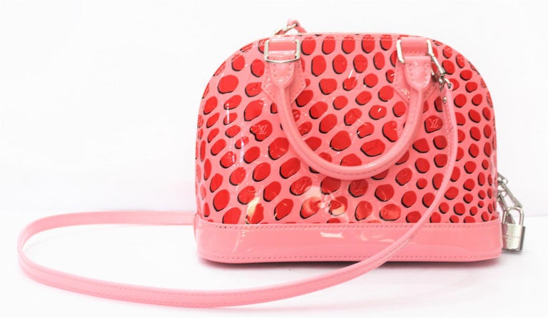Louis Vuitton Vernis Jungle Dots Alma BB - Pink Handle Bags, Handbags -  LOU517714