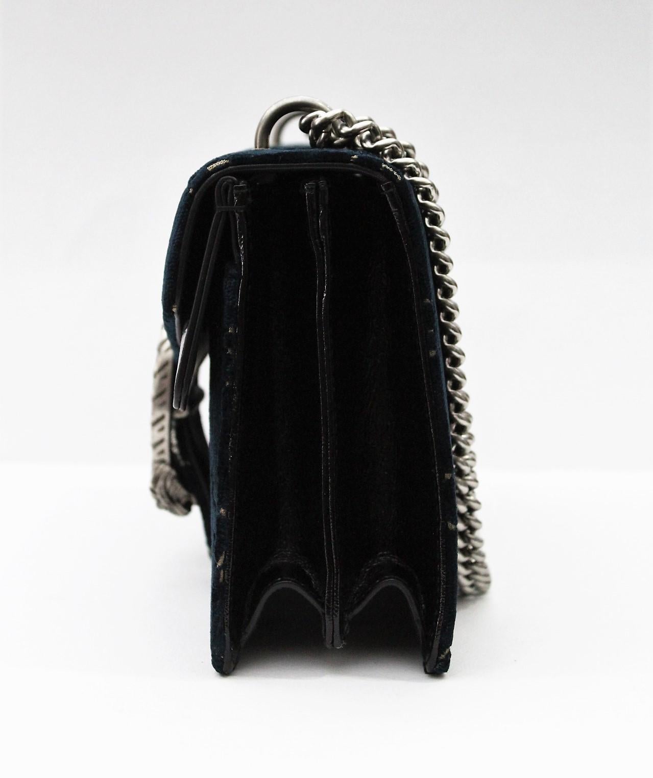 Gucci Shoulder Bag Dionysus Velvet GG 5