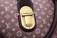 Louis Vuitton Mini Lin Romance Hobo Fusain Shoulder Bag