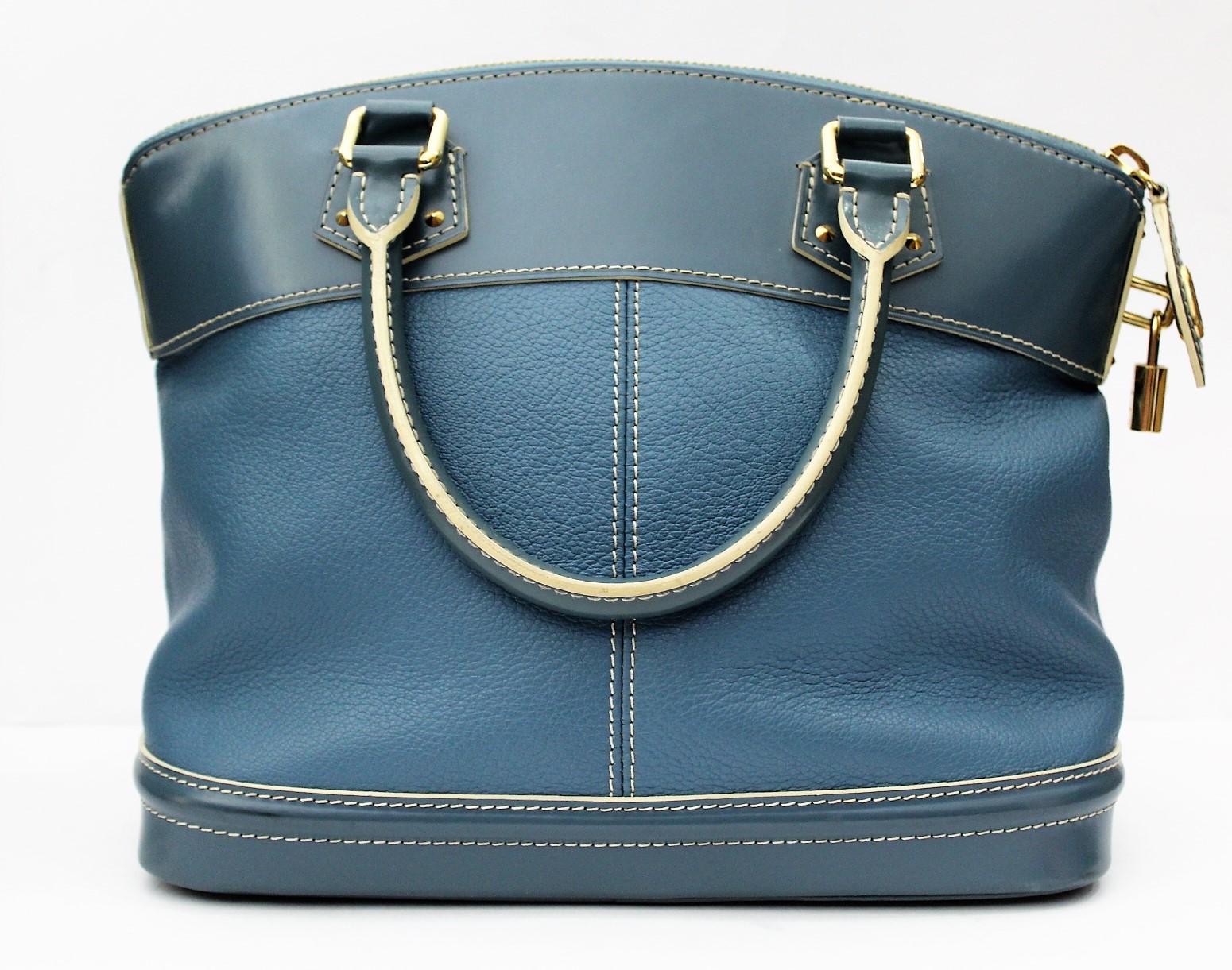 Women's Louis Vuitton Lockit Suhali MM Top Handle Bag 