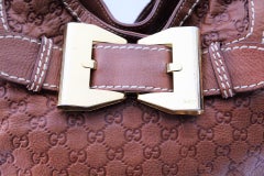 Gucci Leather Top Handle Bag