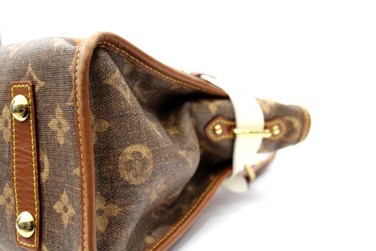 Louis Vuitton Monogram Tisse Porte Rayures - Brown Shoulder Bags, Handbags  - LOU682947
