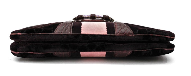 Gucci Limited Edition Violet GG Tom Ford Dragon Shoulder Bag For Sale 1